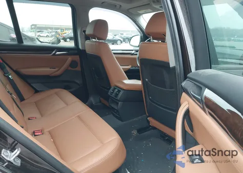 2016 BMW X3 xDrive28I from USA, damaged, VIN 5UXWX9C51G0D89082